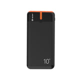 Powerbanka Tracer, 10000 mAh, černo-oranžová, USB C, 2A, EnerGo