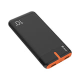 Powerbanka Tracer, 10000 mAh, černo-oranžová, USB C, 2A, EnerGo