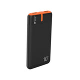 Powerbanka Tracer, 10000 mAh, černo-oranžová, USB C, 2A, EnerGo