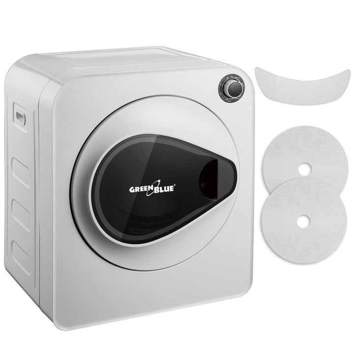 Elektrická sušička prádla GreenBlue, náplň 3 kg, GB405 + sada filtrů GreenBlue GB483 , 1x vstup, 2x výstup, (vhodné pro GB405, GB410, GB415)