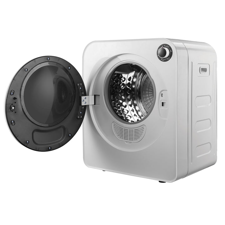 GreenBlue elektrická sušička prádla, náplň 3 kg, GB405+4ks GreenBlue GB483 sada filtrů pro sušičku prádla , 1x vstup, 2x výstup