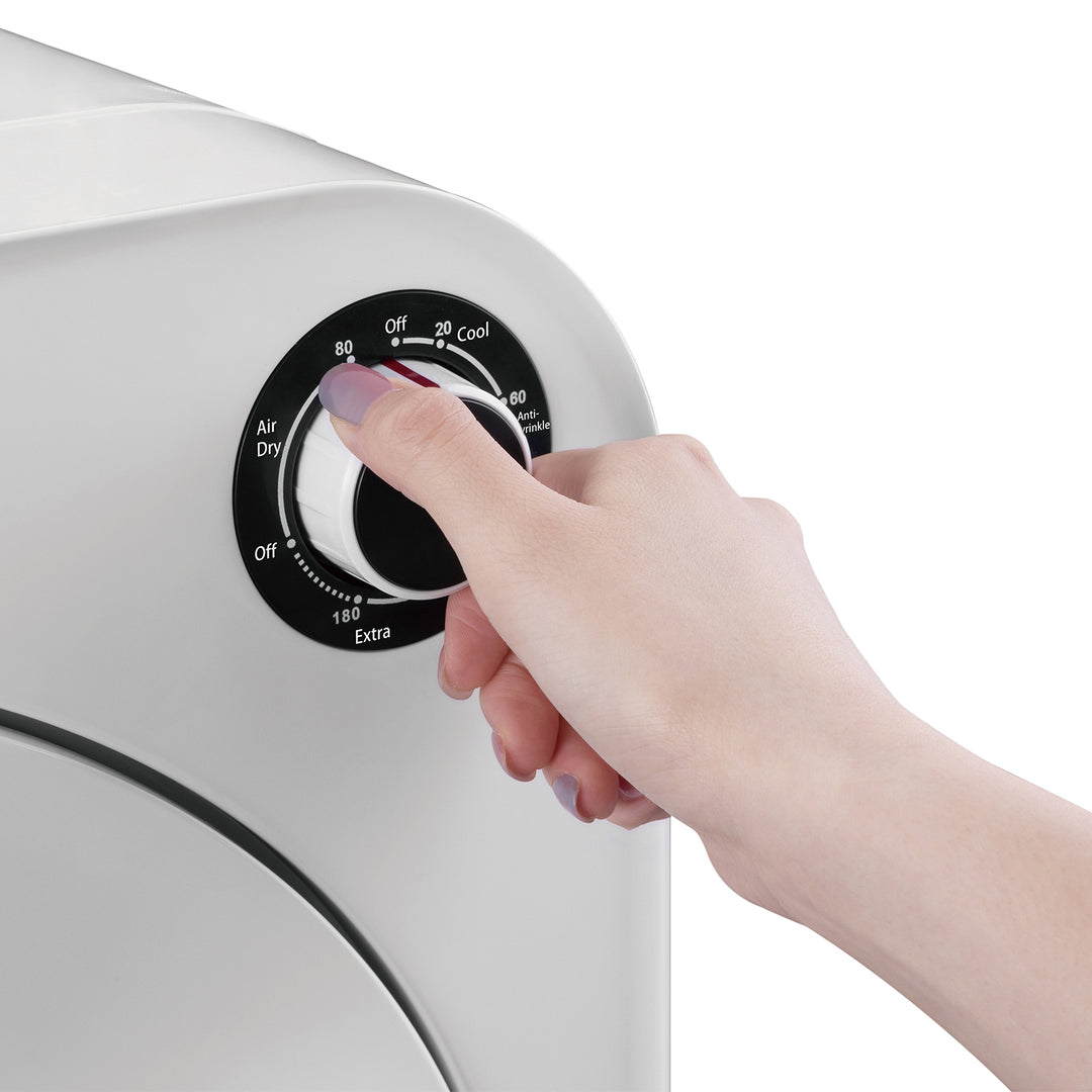 GreenBlue elektrická sušička prádla, náplň 3 kg, GB405+4ks GreenBlue GB483 sada filtrů pro sušičku prádla , 1x vstup, 2x výstup