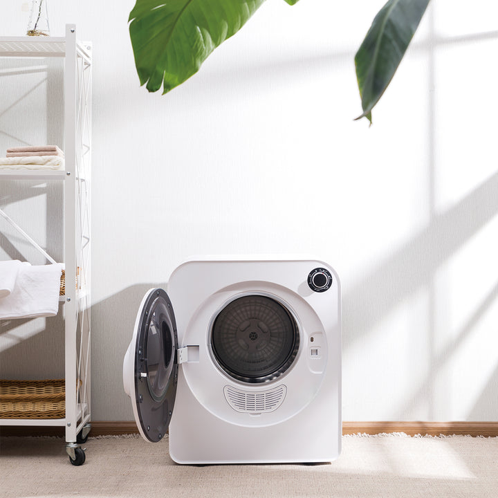 GreenBlue elektrická sušička prádla, náplň 3 kg, GB405+4ks GreenBlue GB483 sada filtrů pro sušičku prádla , 1x vstup, 2x výstup