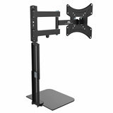 Držák na TV s policí na DVD Maclean, vesa 200x200 , 23"-43", 25kg, MC-771A +HDMI 2.0 4K 3D UHD 1,8m KABEL 48 bitů