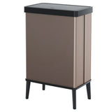 Odpadkový koš Curver, třídění, nožičky, růžový, objem 54 l, Verto