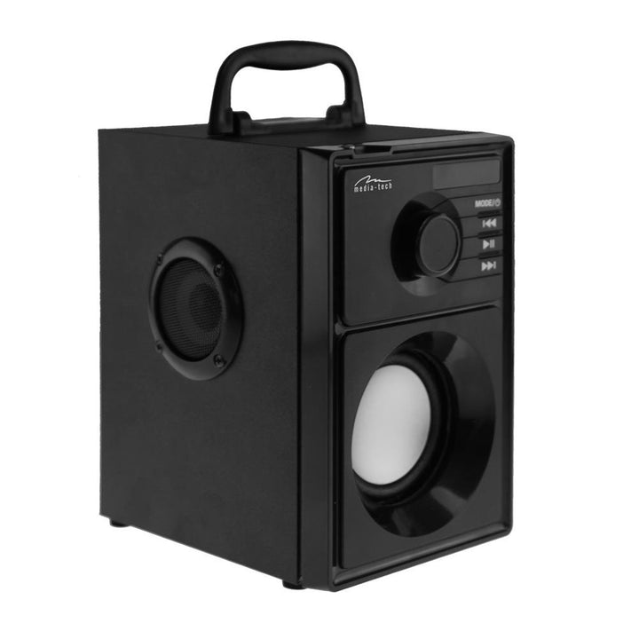 Bezdrátový reproduktor Media-Tech, Bluetooth 5.1, FM rádio, AUX, RMS 15 W, MT3179