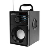Bezdrátový reproduktor Media-Tech, Bluetooth 5.1, FM rádio, AUX, RMS 15 W, MT3179