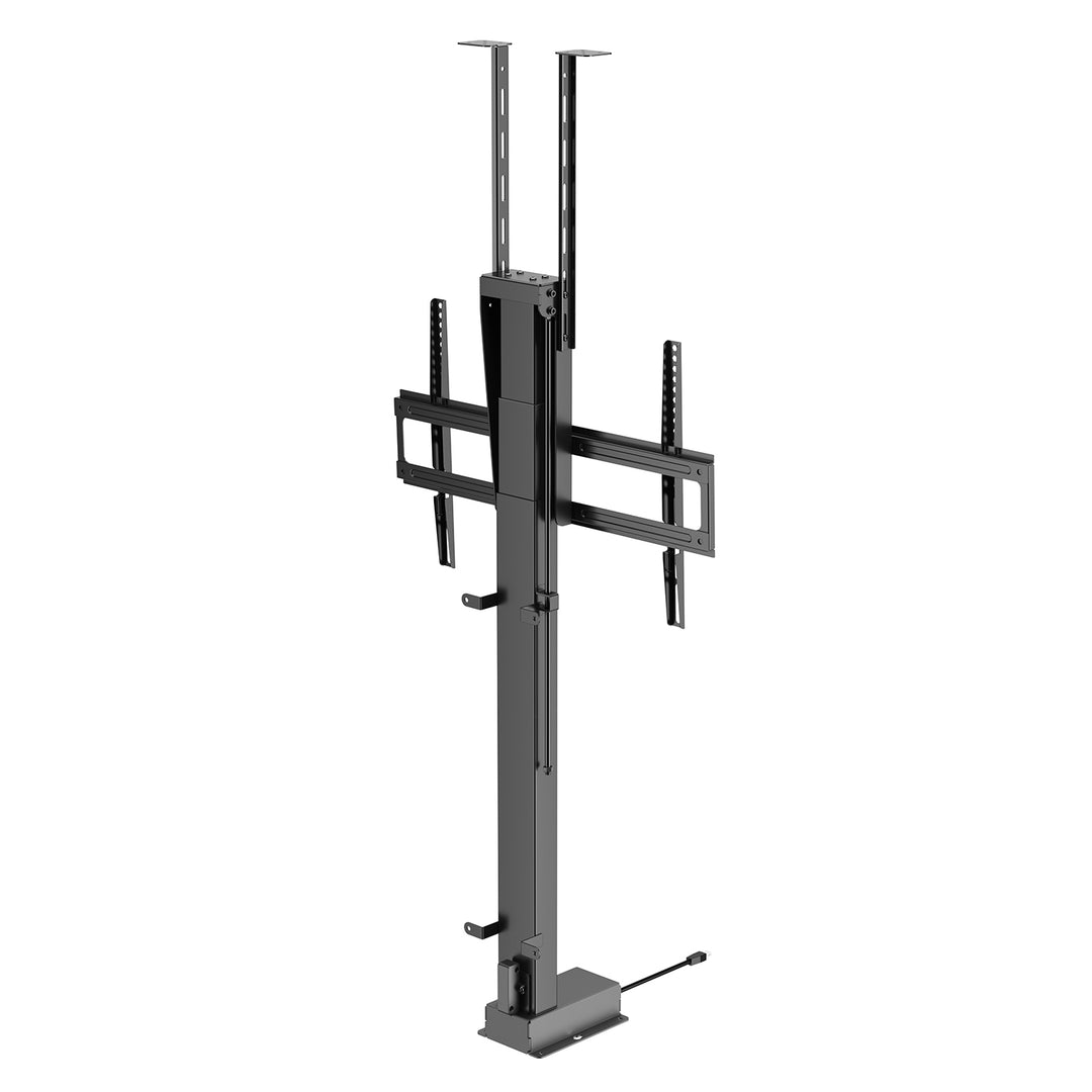 Elektrický stropní a podlahový úchyt, výsuvný Maclean, 43''-88'', VESA 600x400, max. 60 kg, 100-240V AC,50/60Hz