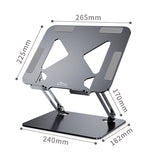 Nastavitelný ergonomický stojan na notebook 10-17 palců LAPTOP STAND Media-Tech MT2661