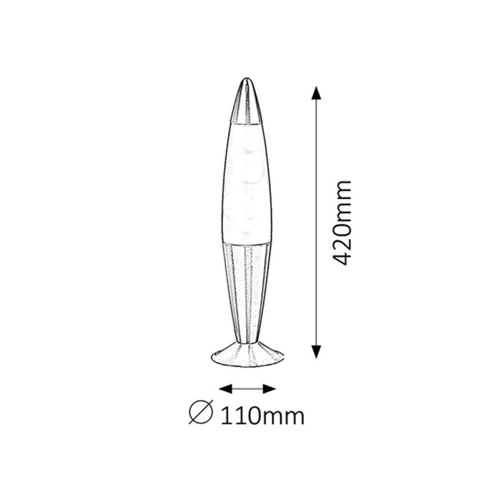 Rabalux Lollipop 2 dekorativní lampa IP20 E14 G45 1x MAX 25
