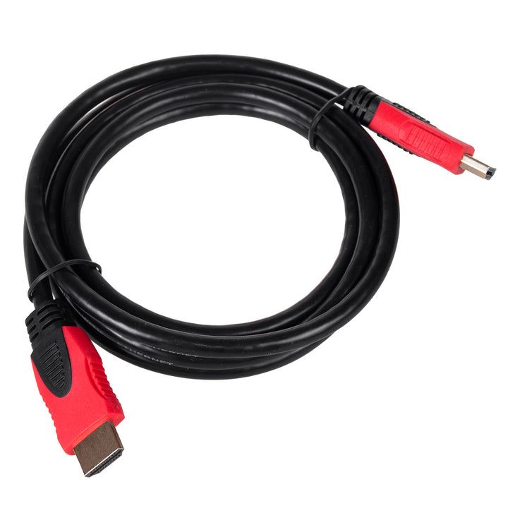 Držák Maclean na TV, max. VESA 100x100, 13-27", 25 kg, MC-715A + kabel HDMI 2.0 4K 3D UHD 1,8 m měděný 48 bitů