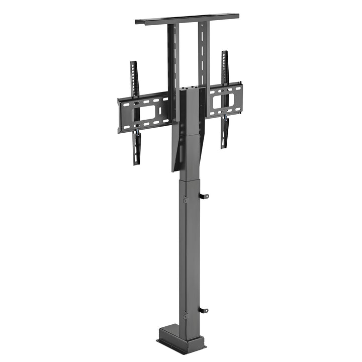 Elektrický výsuvný držák pro Maclean, TUYA, 37''-80'', VESA 600x400, max. 60 kg, MC-866T + HDMI 2.0 4K 3D UHD 1,8 m KABEL 48 bitů