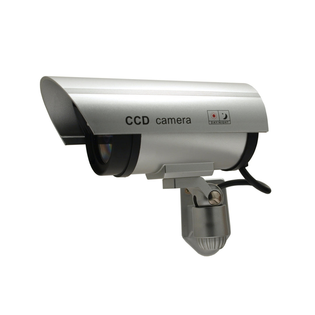 Atrapa kamery s blikající LED IR1100 S IR outdoor, stříbrná, 4 kusy