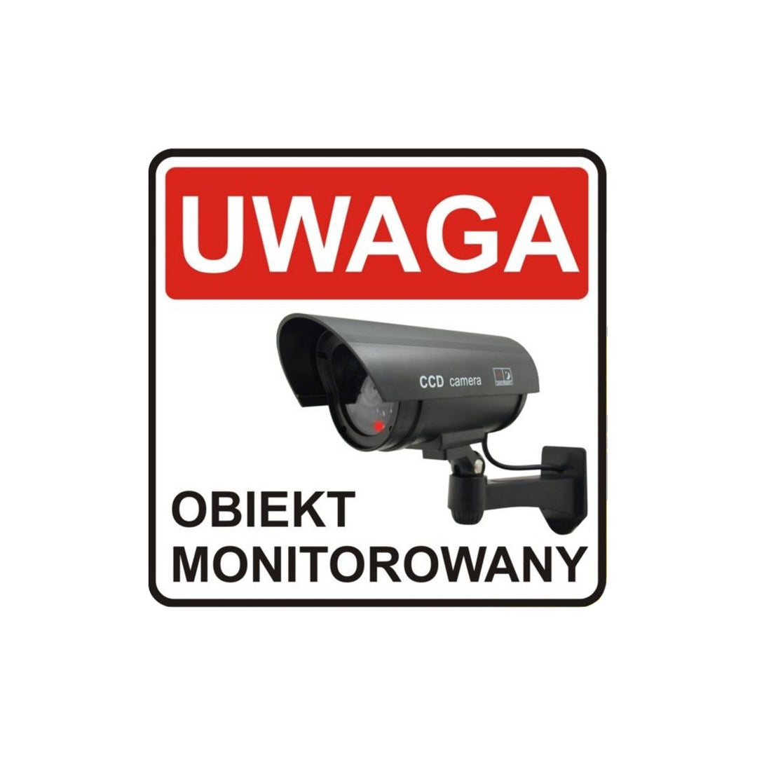 Atrapa kamery s blikající LED IR1100 S IR outdoor, stříbrná, 4 kusy