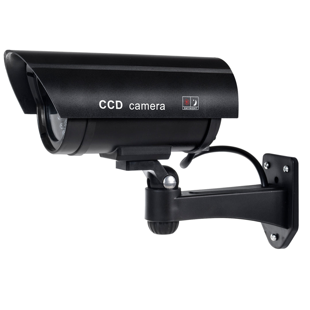 Atrapa kamery s blikající LED IR1100 B IR outdoor, černá, 4 kusy
