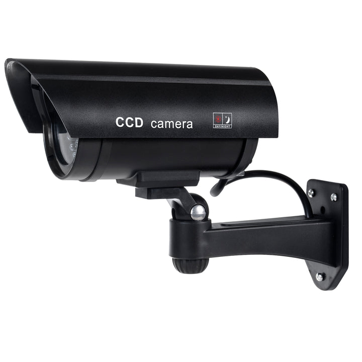 Atrapa kamery s blikající LED IR1100 B IR outdoor, černá, 4 kusy