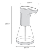 Automatický dávkovač Promedix, dávkovací nádoba na tekutá mýdla, dezinfekční kapaliny, 480 ml, 4xAA PR-530 + 4x baterie Varta Industrial LR6/AA R-06