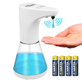 Automatický dávkovač Promedix, dávkovací nádoba na tekutá mýdla, dezinfekční kapaliny, 480 ml, 4xAA PR-530 + 4x baterie Varta Industrial LR6/AA R-06