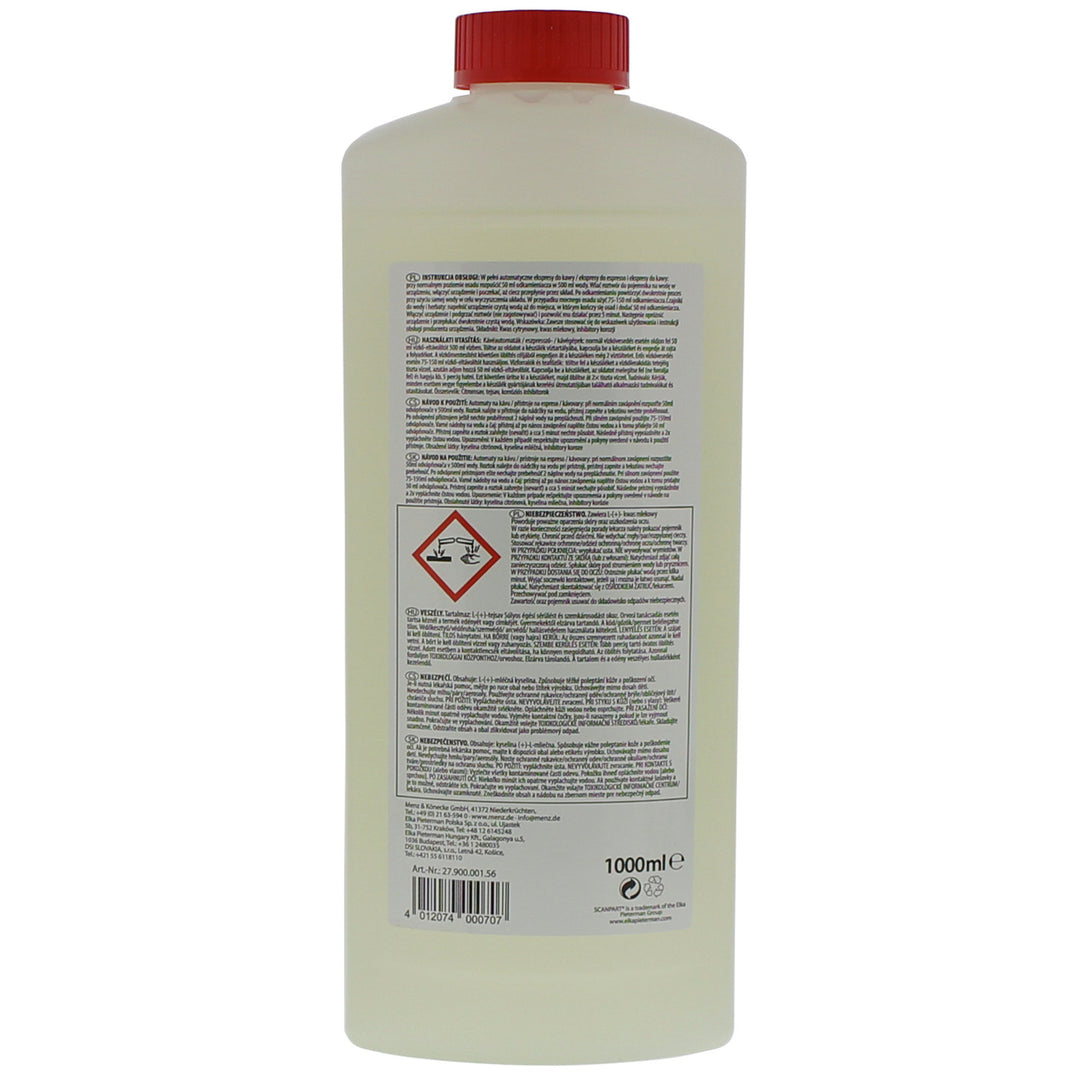 Odvápňovač pro kávovary, konvice, 1 litr, univerzální, Scanpart