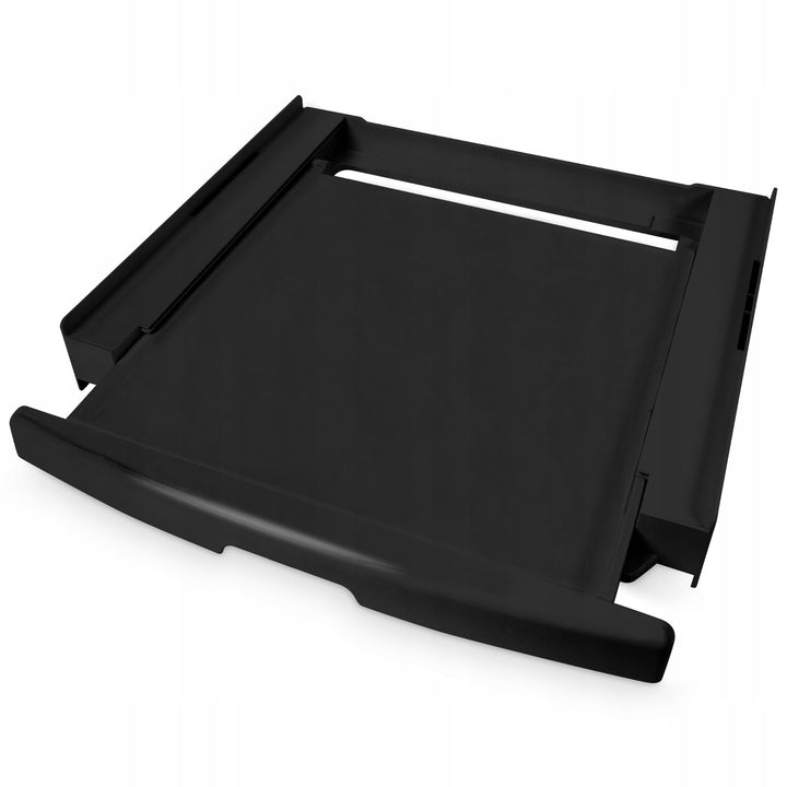 Univerzální konektor pro pračku a sušičku, výsuvná police, 60 cm, černá, Scanpart
