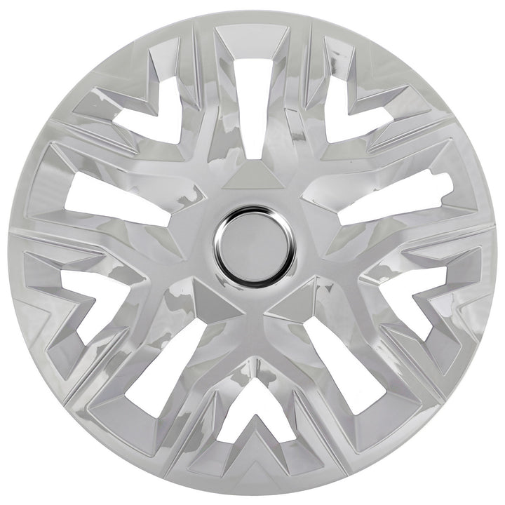 Univerzální kryty nábojů 16'' NRM Perfecto stříbrně lakované 4 kusy