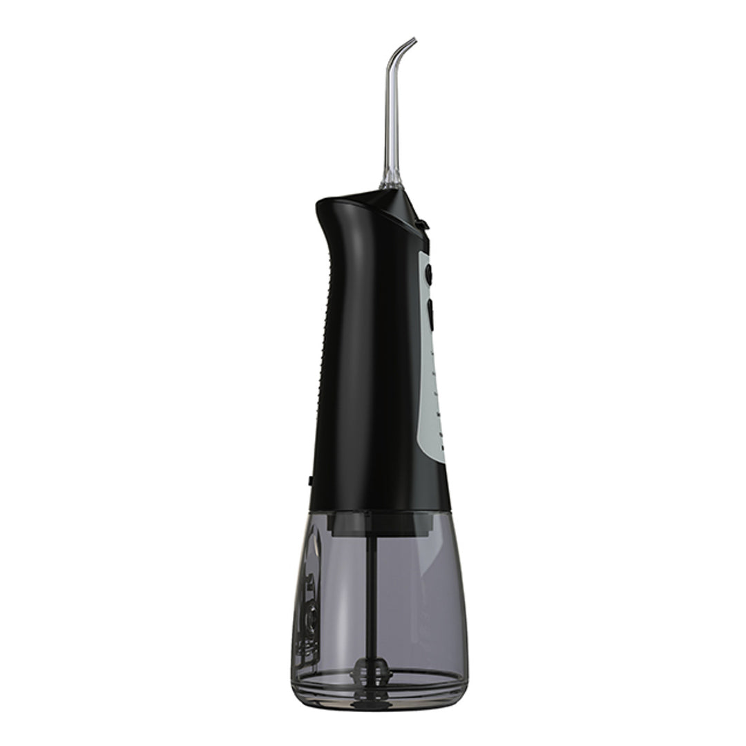 Zubní irigátor LAFE, 5 režimů, 6 koncovek, černý, CleanPRO
