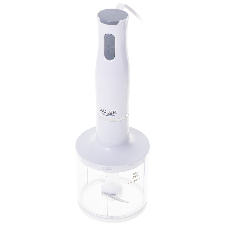 Ruční mixér Adler, 2 rychlosti, bílý, 800 W, AD 4620
