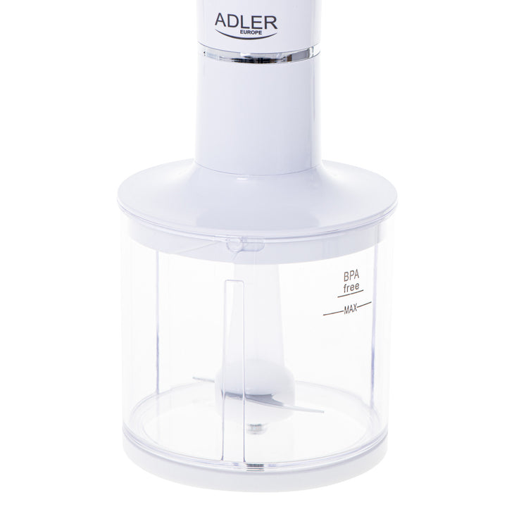 Ruční mixér Adler, 2 rychlosti, bílý, 800 W, AD 4620