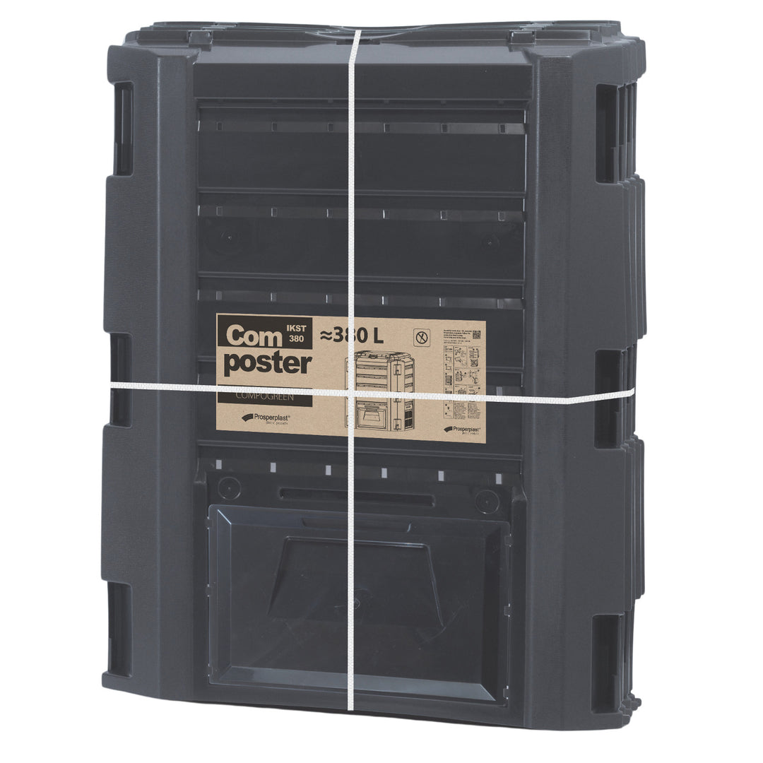 Kompostér Prosperplast, mrazuvzdorný, 380 l, černý, Compogreen