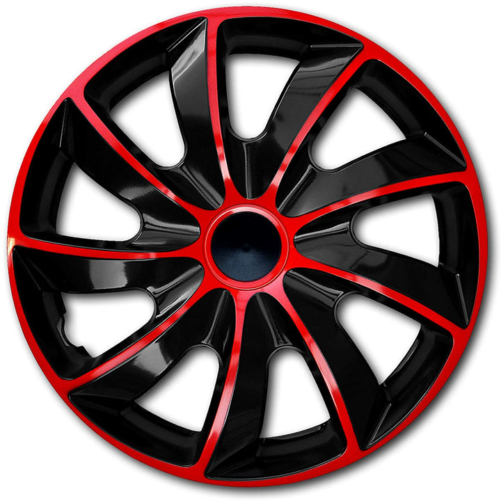16'' NRM Quad univerzální kryt náboje černý/červený 1 kus