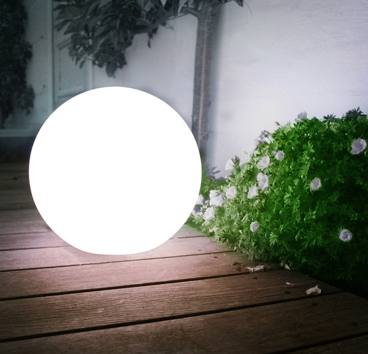 Solární lampa GreenBlue, volně stojící, zahradní, koule 30x30x63 cm, GB168, 4 stínítka