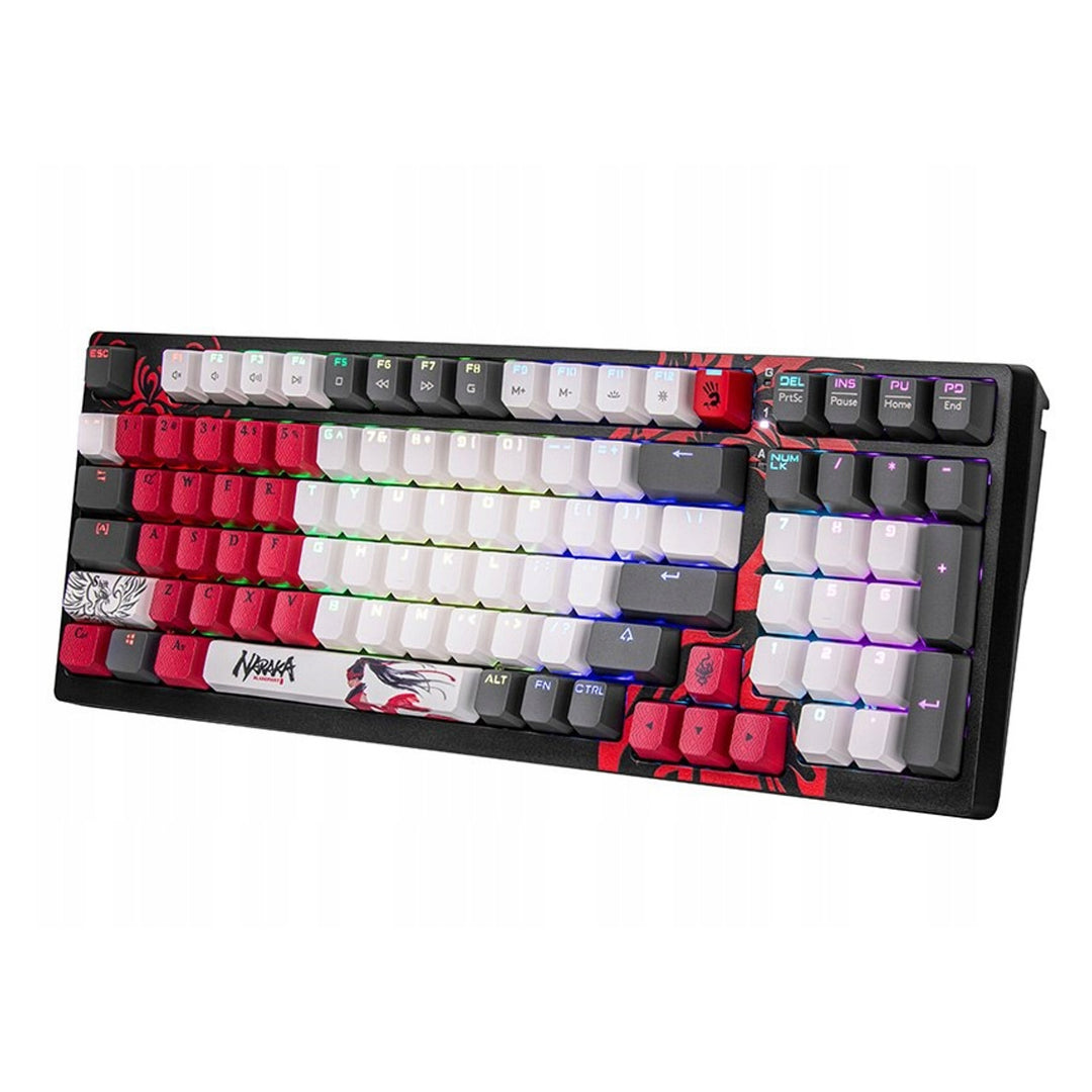 A4TECH BLOODY S98 USB Naraka Mechanická klávesnice (BLMS Red Plus spínače)