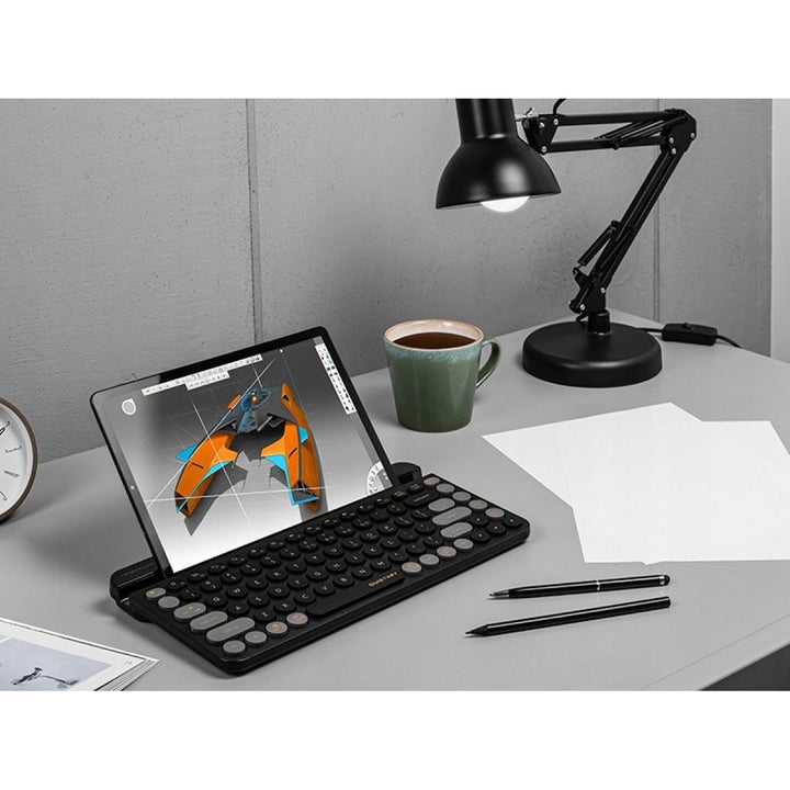 Funkční bezdrátová klávesnice A4TECH FSTYLER FBK30 Blackcurrant
