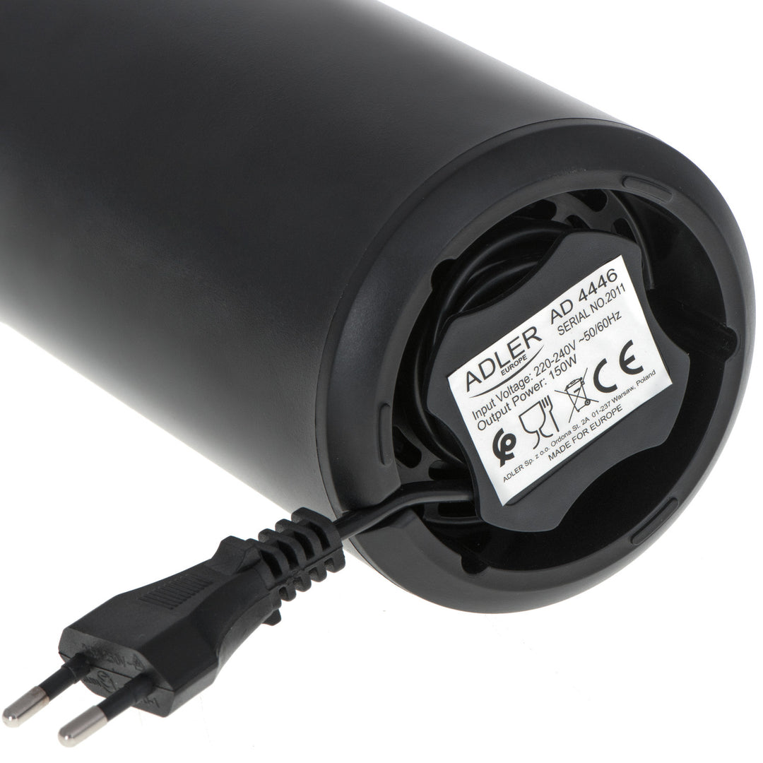 Elektrický mlýnek na kávu Adler, 150W, černý, AD 4446BG