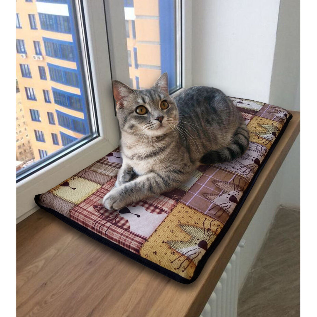 Polštář pro kočky na parapet 25x55cm Bertoni design PEXESO