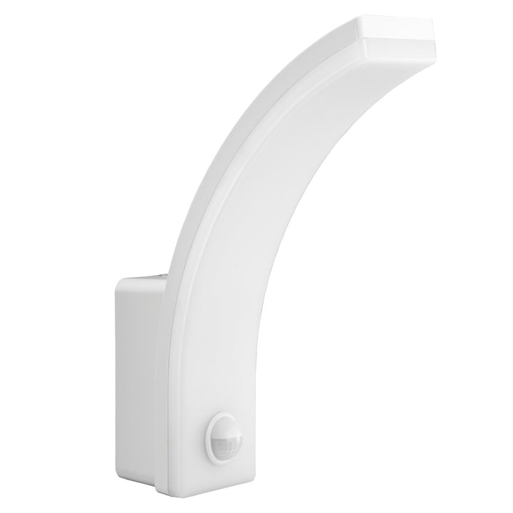 LED lampa Maclean s pohybovým čidlem, PIR pohybové čidlo, bílá, 20W, IP65, 2000lm, neutrální bílá (4000K) MCE512 W, 2 kusy