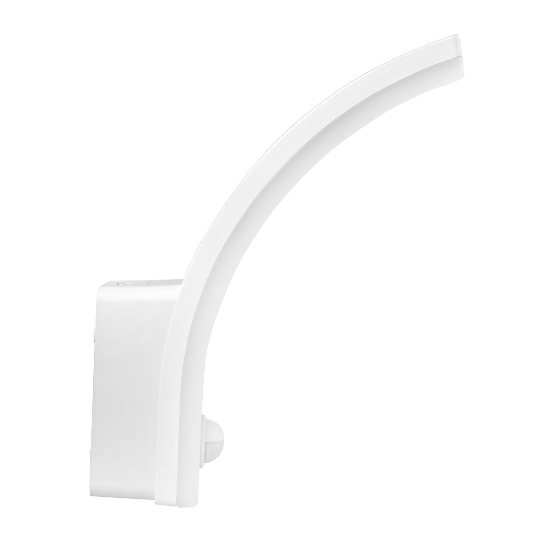 LED lampa Maclean s pohybovým čidlem, PIR pohybové čidlo, bílá, 20W, IP65, 2000lm, neutrální bílá (4000K) MCE512 W, 2 kusy
