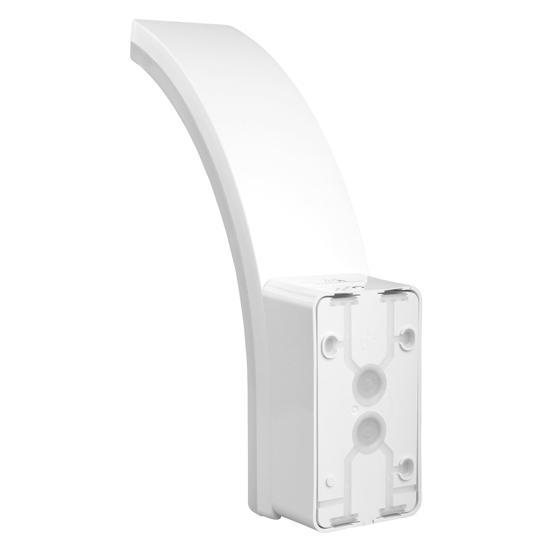 LED lampa Maclean s pohybovým čidlem, PIR pohybové čidlo, bílá, 20W, IP65, 2000lm, neutrální bílá (4000K) MCE512 W, 2 kusy