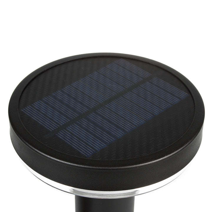 Solární LED světlo Maclean, se senzorem, 3 režimy, zásuvné, Li-ion 18650, IP44, 3,7 V, 1200 mAh, černá, MCE465 B, 6 kusů