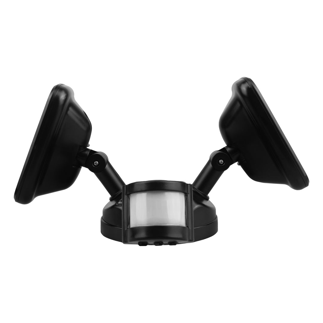 Nástěnná LED lampa Maclean, s PIR senzorem, 20 W, 1500 lm, IP65, neutrální bílá 4000 K, černá, MCE524 B