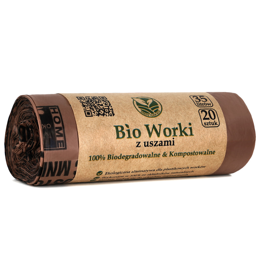 BIO kompostovatelné sáčky 35 litrů 10x20 kusů