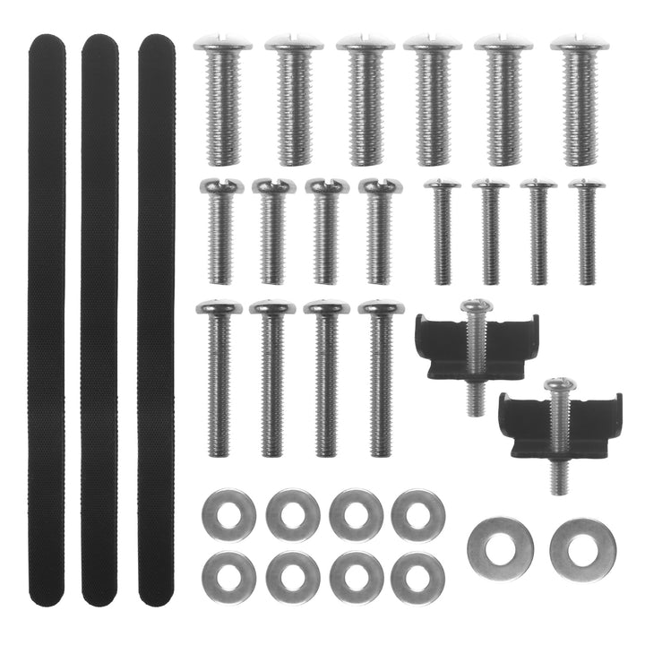 Univerzální TV stojan Maclean, pro RTV skříňku, stojan, max. 35 kg, otočný o 20 stupňů, pro TV 32-55", MC-132