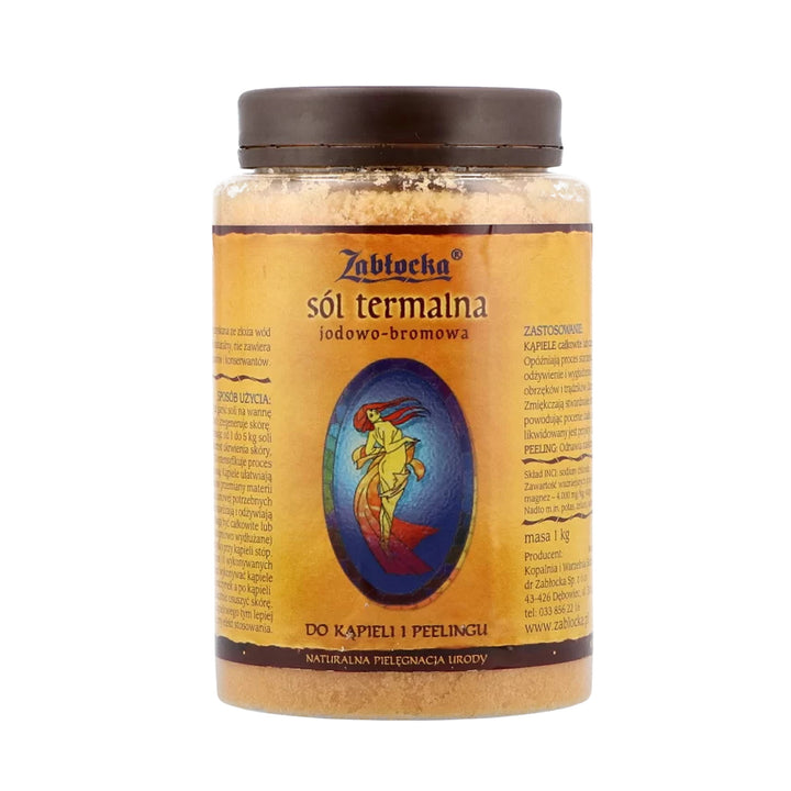 Zablocká termální jodobromová sůl do koupelí a peelingů, 1 kg