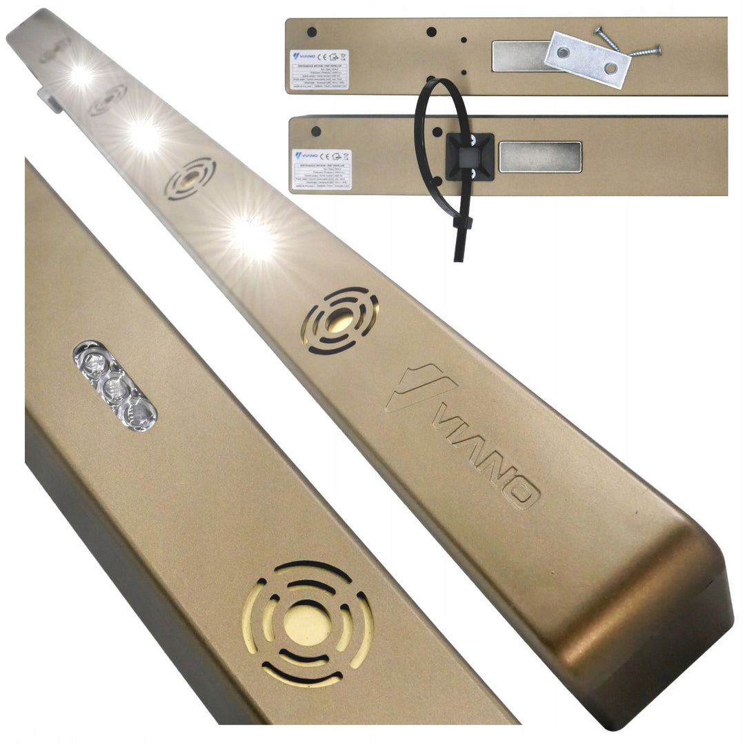 Viano odpuzovač hlodavců, 4000mAh Li-ion baterie, Long Gold