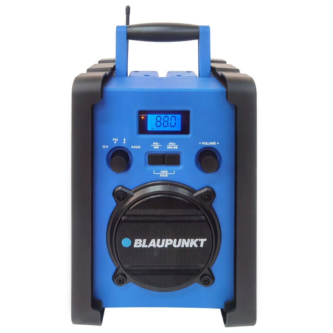 Přenosné rádio Blaupunkt, Bluetooth, AUX, LCD displej, PP30 Jobsite