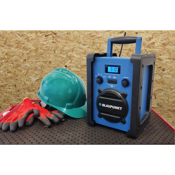 Přenosné rádio Blaupunkt, Bluetooth, AUX, LCD displej, PP30 Jobsite