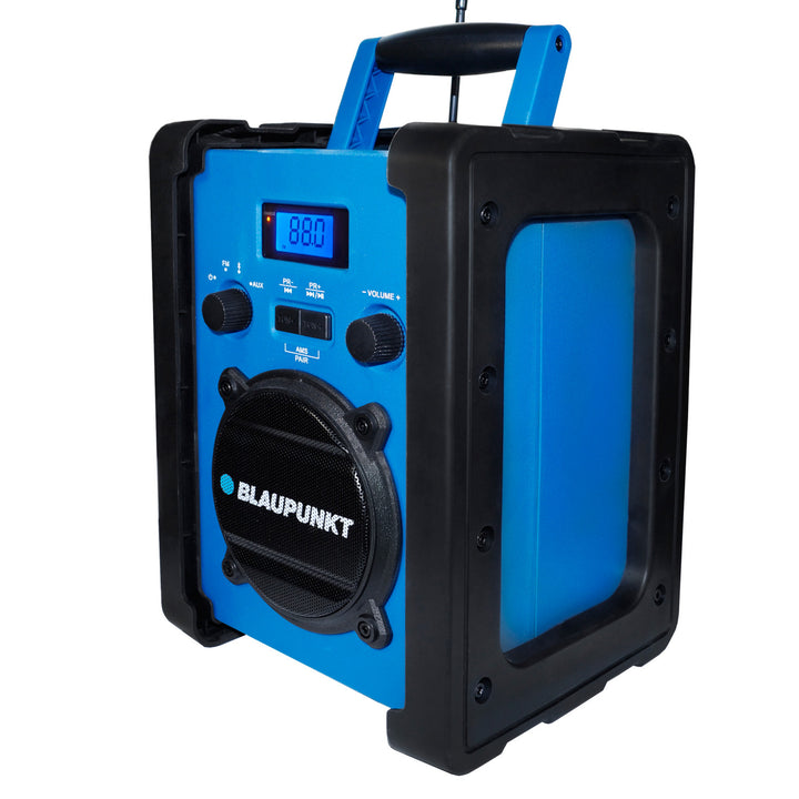Přenosné rádio Blaupunkt, Bluetooth, AUX, LCD displej, PP30 Jobsite
