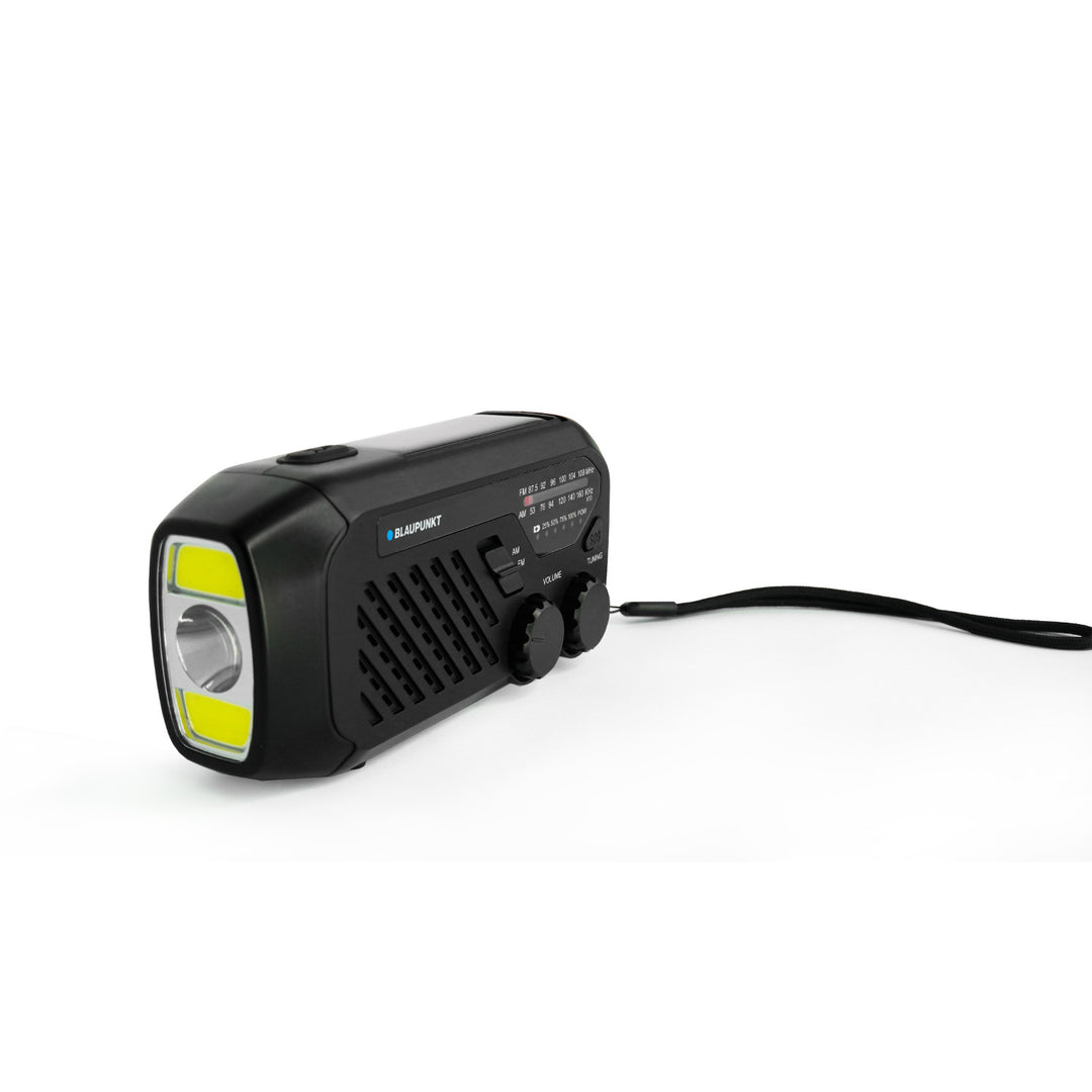 Rádio Blaupunkt síťové/akumulátorové, LED svítilna, SOS indikace, anténa, ER10