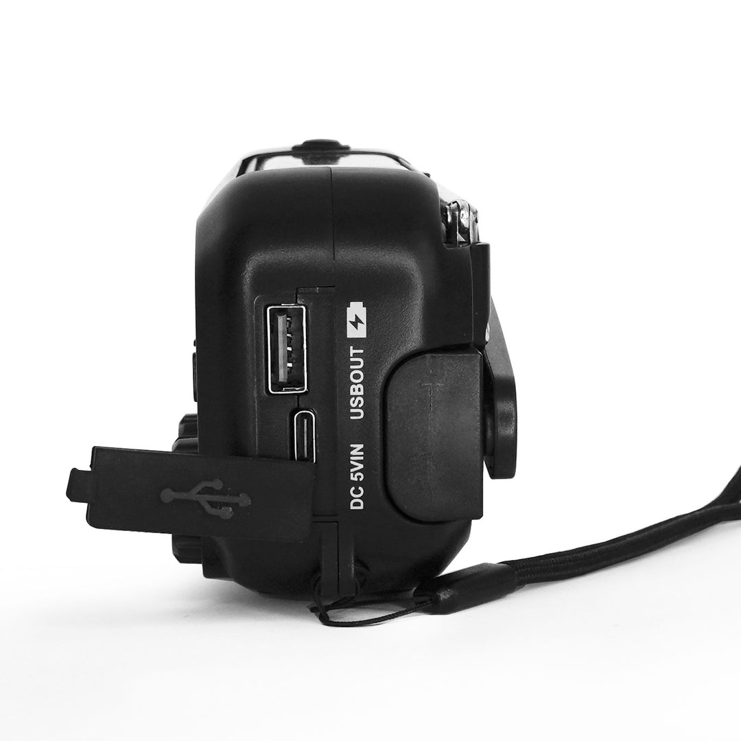 Rádio Blaupunkt síťové/akumulátorové, LED svítilna, SOS indikace, anténa, ER10