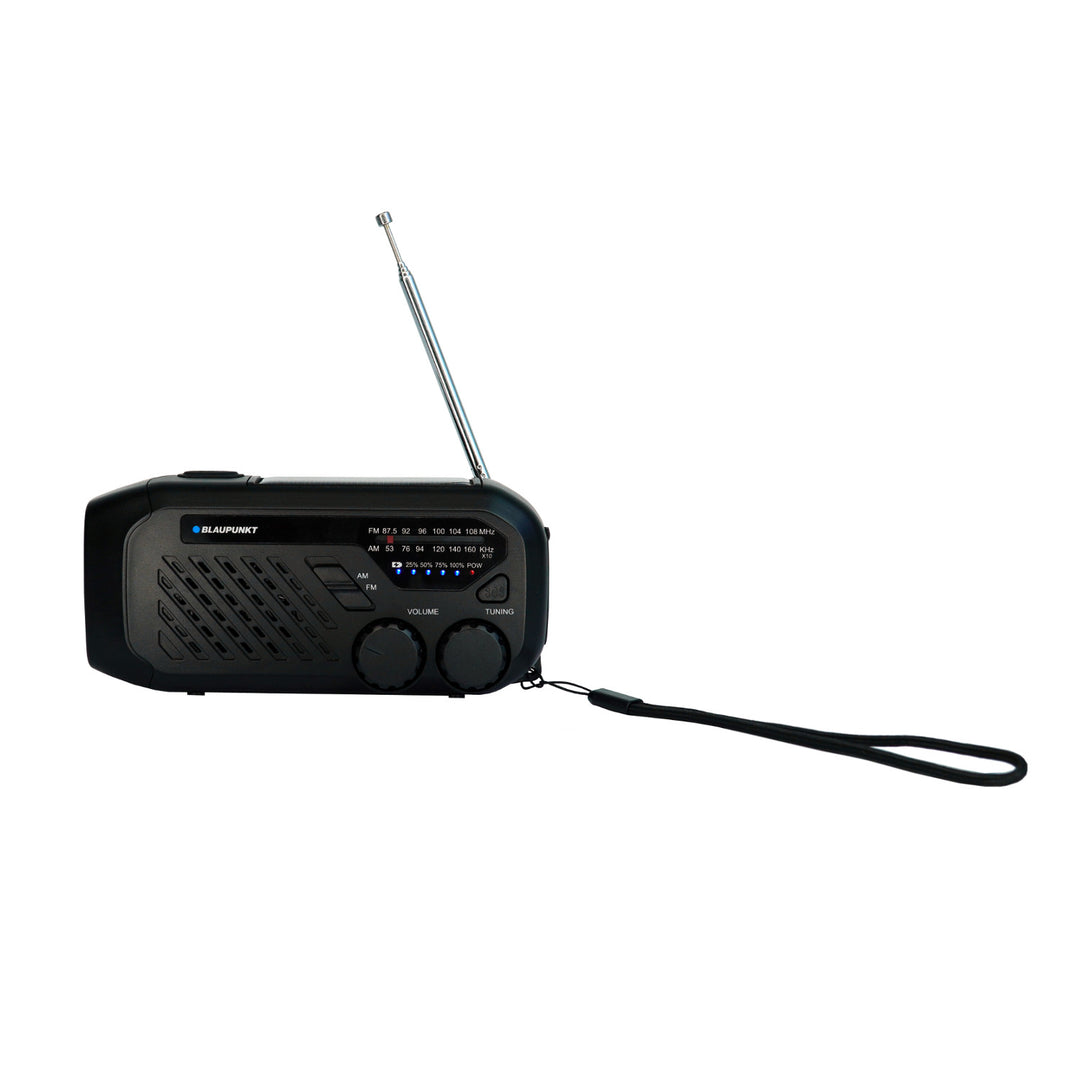 Rádio Blaupunkt síťové/akumulátorové, LED svítilna, SOS indikace, anténa, ER10